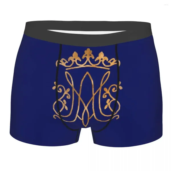 Mutande Cool Ave Maria Boxer Pantaloncini Mutandine Uomo Comodo cattolico Jesus Slip Intimo