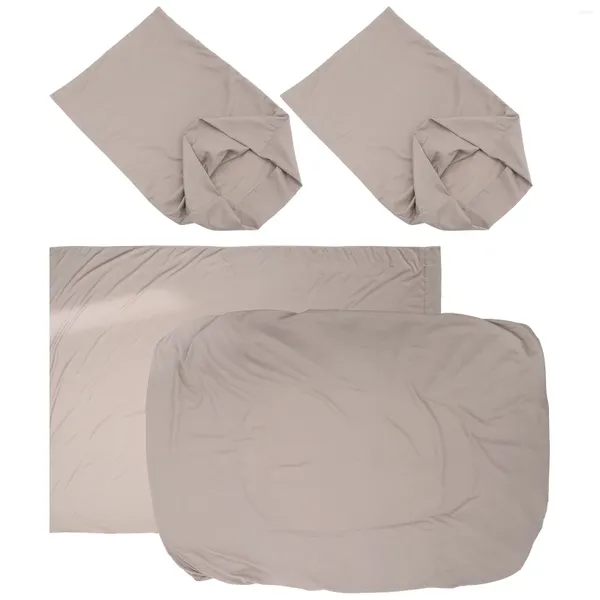 Ensembles de literie 1 ensemble de draps de lit taie d'oreiller portable housse de matelas respirant