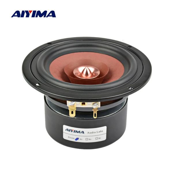 AIYIMA 4 Zoll Audio Lautsprecher Fahrer HIFI 4 8 Ohm 30 W Vollständige Palette Altavoz Bücherregal Lautsprecher Für Heimkino verstärker DIY 1 PC 240113