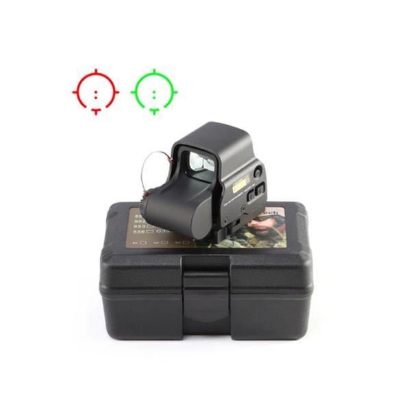 551 552 553 558 ponto verde vermelho visão holográfica caça red dot reflex sight com montagem de 20mm