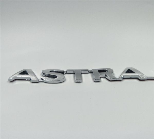 Adesivo cromato per auto posteriore per Opel Vauxhall Astra 16 Logo distintivo emblema2619053