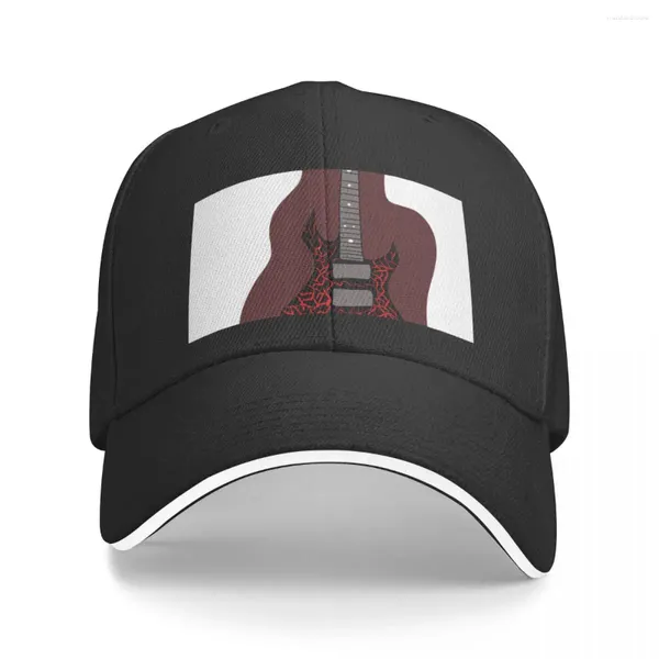 Caps de bola Munson Guitar Baseball Cap Hats Christmas Hats Macho Ladies Men's Men