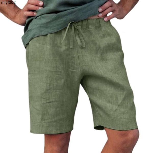 Pantaloncini da uomo Estate Uomo Running Tinta unita Coulisse Quinto pantaloncino allentato per Fitness Beach Abbigliamento maschile 3XL