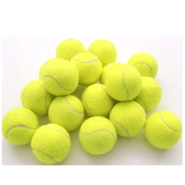 5 pz/10 pz Palline da tennis Ammortizzatore in gomma rinforzata professionale ad alta elasticità Palla da allenamento durevole per la scuola di club 240113