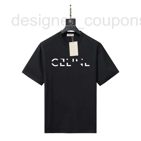 Designer masculino camisetas 2023 verão homens e mulheres moda personalizada carta impressão magro de manga curta algodão tendência respirável coringa t-shirt tamanho XS-4XL # L05 CPEW