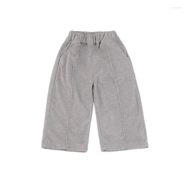 Hosen Frühling Koreanischen Stil Kinder Tragen Breite Beinen Hosen Für Jungen Und Mädchen Freizeit Baby Sport Outwear