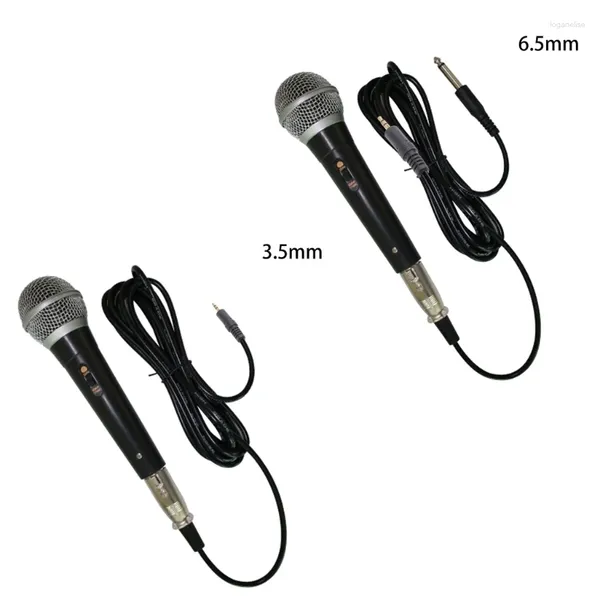 Microfones Karaoke Microfone Dinâmico com Cabo de 118,11 polegadas Cardióide Vocal Dropship