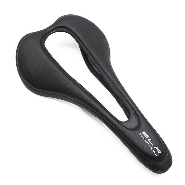 Selas largas de carbono sela de bicicleta de estrada mountain mtb bicicleta selle selle ultraleve fibra de carbono almofada de assento de bicicleta peças