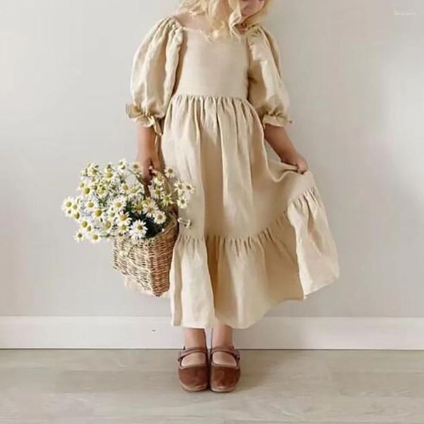 Mädchen Kleider Sommer Spitze Blumen Kleid Kinder Boho Kurzarm Lange Vestido Blumen Mädchen Für Hochzeit Kind Geburtstag Kleidung