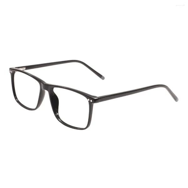 Sonnenbrillenrahmen für Herren, großes quadratisches Acetat-Brillengestell mit Federscharnier für verschreibungspflichtige Gläser