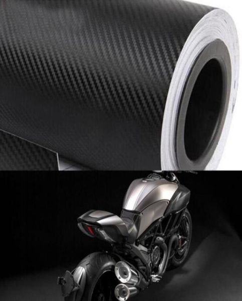 30x200cm Motorrad 3D Carbon Faser Vinyl Auto Wrap Blatt Rolle Film Aufkleber Aufkleber Styling Auto Motorrad Motorrad zubehör4906502