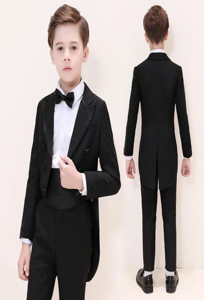 bel ragazzo039s abbigliamento formale risvolto picco bambino completo designer bel ragazzo vestito da sposa ragazzi abbigliamento su misura giacca pantaloni cravatta8402254