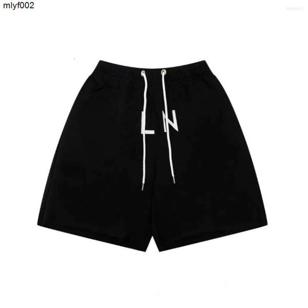 Shorts masculinos de luxo casual hip hop streetwear masculino ginásios soltos calças curtas corredores roupas esportivas bottoms musculação