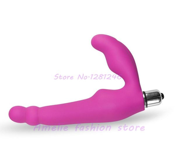 Neuer trägerloser Strapon-Dildo-Vibrator, Prostata-Massagegerät, Lesben, trägerloser Strap-on-Dildo, Penis-Sex-Produkte, Sexspielzeug für Frauen, Y187549173