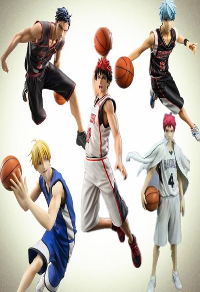 Kuroko sepet aksiyon figürü taiga daiki tetsuya ryota pvc koleksiyon oyuncak anime kuroko basketbol yok y1911058655095