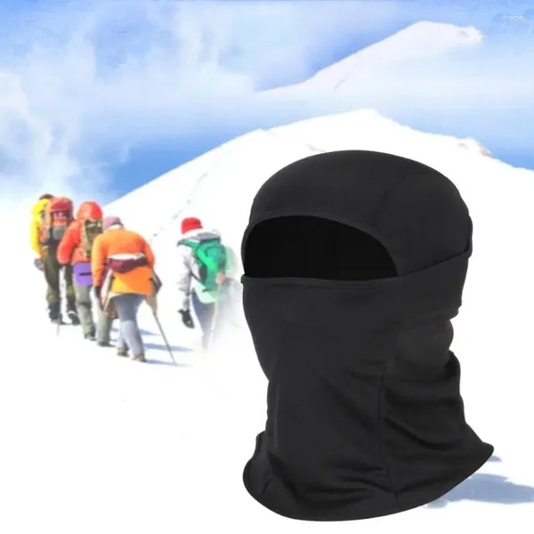 Bandane Passamontagna traspirante Berretto Uomo Donna Protezione UV Antivento Cappelli con copertura integrale Maschere da sci ad asciugatura rapida Sport all'aria aperta