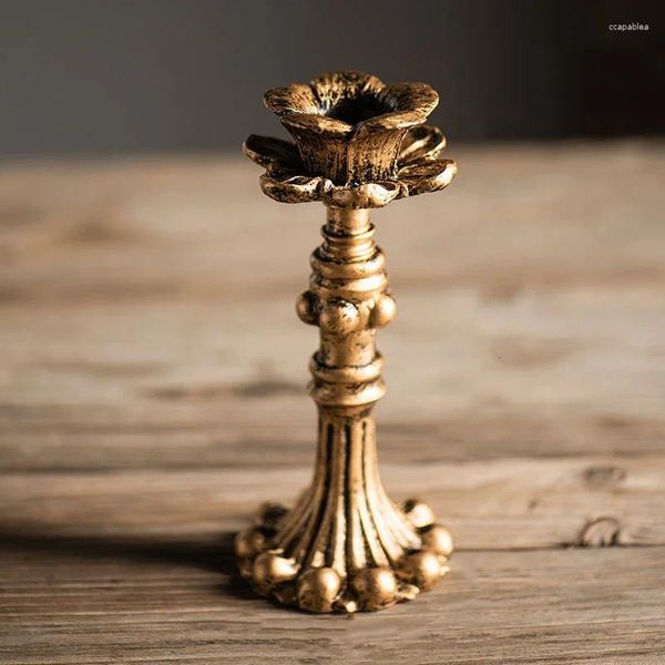 Kerzenhalter 1 PC Retro Candlestick PO Requisiten Ins Wind Schießen Hintergrund Home Dekoration Ornamente Pografie