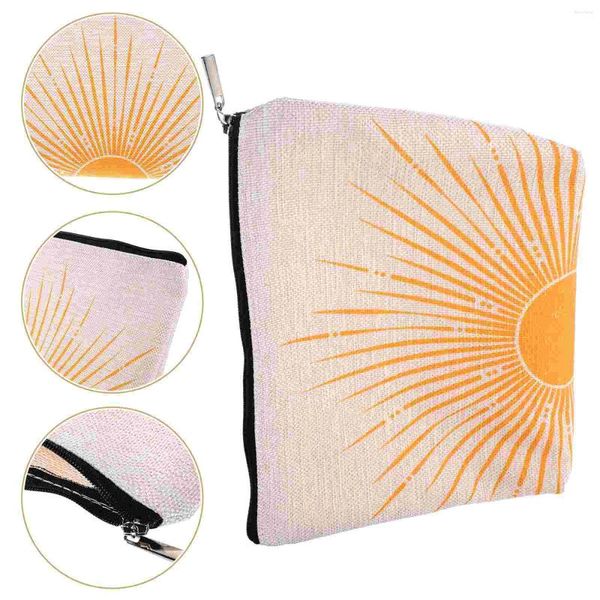 Scatole portaoggetti Borsa da viaggio Custodia per pennelli per trucco Accessorio Borse da toilette Carino Miss Decor