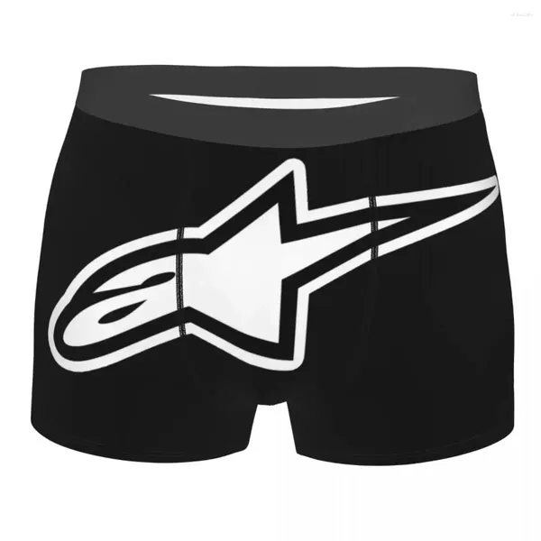 Unterhosen Motocross Enduro Cross Boxershorts für Herren 3D-gedruckte Unterwäsche Höschen Slips Stretch