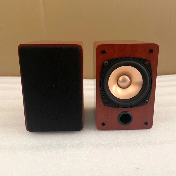 KYYSLB 3 Zoll Passiver Bücherregallautsprecher Heimkinosystem Soundverstärker Lautsprecher Holzfieber Diy Computer Audio Lautsprecher 240113