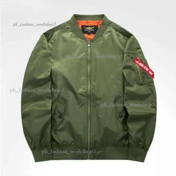 Nasa Herbstflug-Pilotenjacke, Mantel, Schwarz, Grün, Bomber, Ma1, Herren-Bomberjacken, Nasa-Stickerei-Baseballmäntel mit Reißverschluss, 747