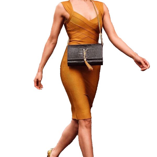 Taschen 10A Umhängetaschen CALFSKIN Making Mirror 1:1 Qualität Designer Luxustaschen Fashion Chain Bag Flap Bag Alligator Bag Woman Bag With Gift Box Set WY001C