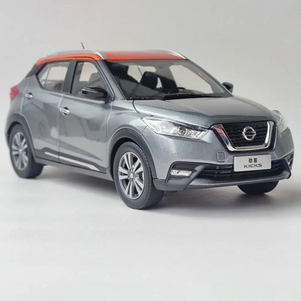 Maßstab 1:18, Dongfeng Nissan Kicks, Legierung, Automodell, Metallornamente, Kind, Hobby, Spielzeug, Geschenk, Sammlung, Anzeige, leichte Kratzer, 240115