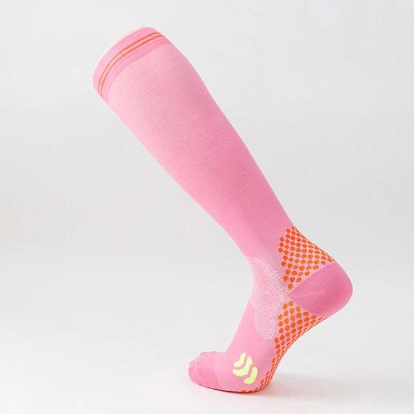 Socken Kompressionsstrümpfe Fahrradsocken Atmungsaktive Baumwolle für Männer Frauen Hochwertige weiche Lauf-Marathon-Socken