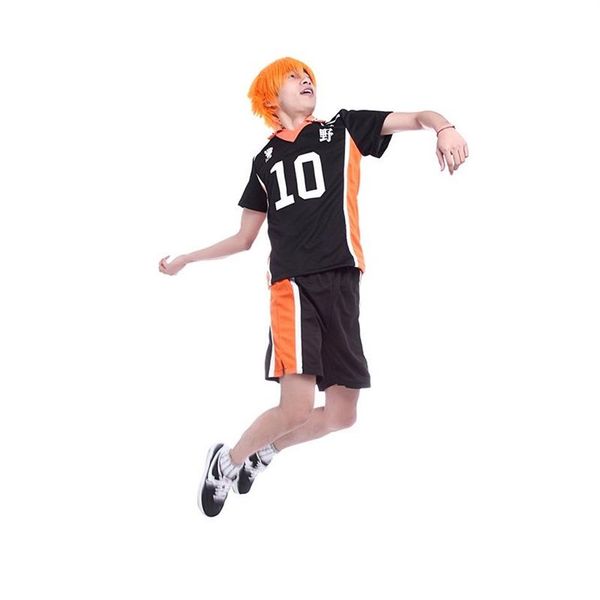 Anime haikyuu cosplay takım elbise kostümleri lise voleybol kulübü hinata jersey oikawa kenma nishinoya kuroo karasuno2145