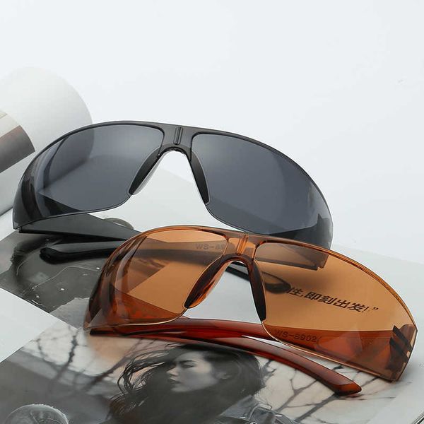 Novos óculos de sol esportes ciclismo óculos brisa soldagem óculos de cor transparente 2024 presente