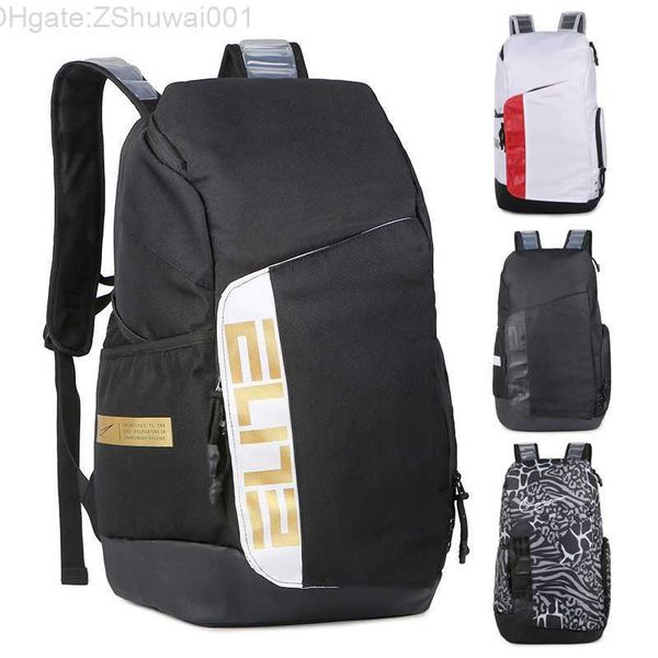 2023 NK Sports Elite Pro Basketbol Sırt Çantası Max Hava Yastığı Sıralama Tasarımcı Back Pack Açık Bag Eğitim Çantaları Schoolbag Dizüstü Bagaj Bagajı L2AG