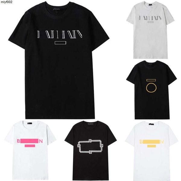 Männer T-Shirt Womens Designer Luxus T-Shirt Sommer Mode Tees Casual Brand Briefe Hochwertige T-Shirt Größe
