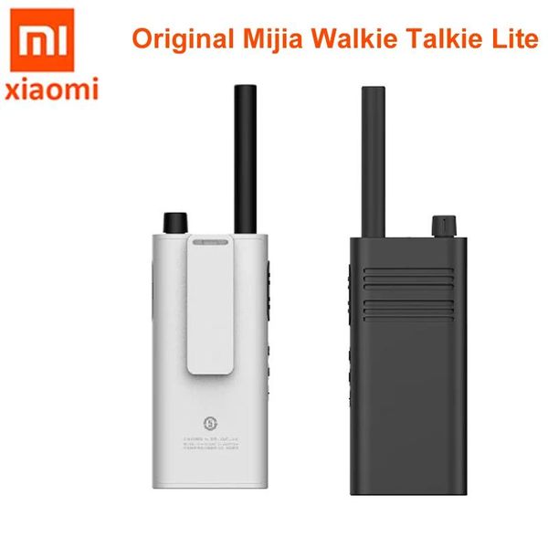 Talkie 2021 Новейший Xiaomi Mijia Walkie Talkie Lite Civil 5 км Интерком Открытый портативный мини-радио Talkie Walkie Work For Mi home app