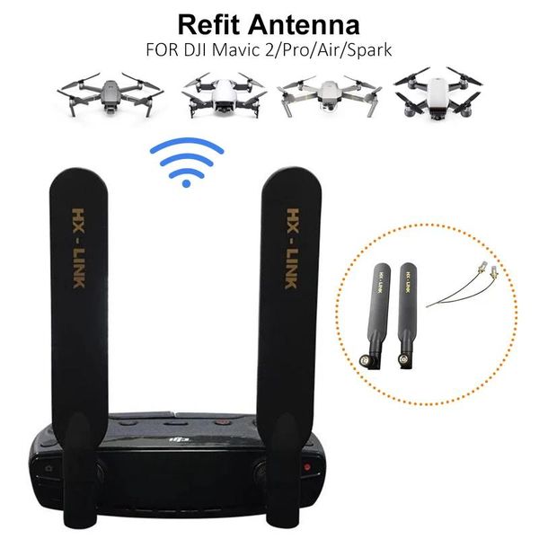 Zubehör für DJI Mavic Air/Mini Mavic Pro 5000M Signal Booster Dualfrequenz Omnidirektionale Antenne Booster für DJI Spark Drone