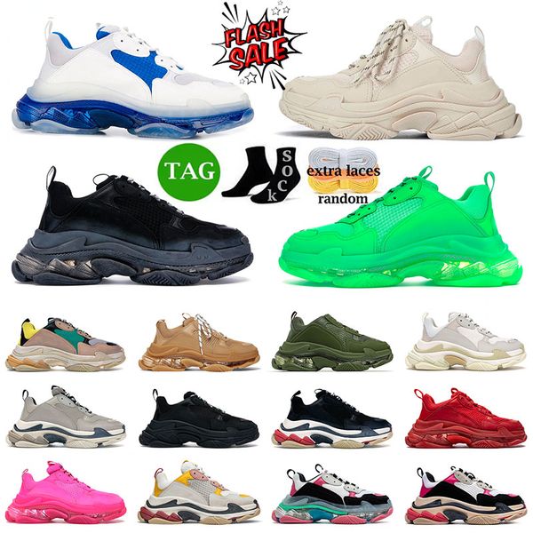 balenciaga balanciaga balenciaga's track balenciagaa shoes triple s【code ：L】 Designer sapatos casuais 17fw luxo triplo s homens mulheres tênis preto branco fluo dhgate dhgates