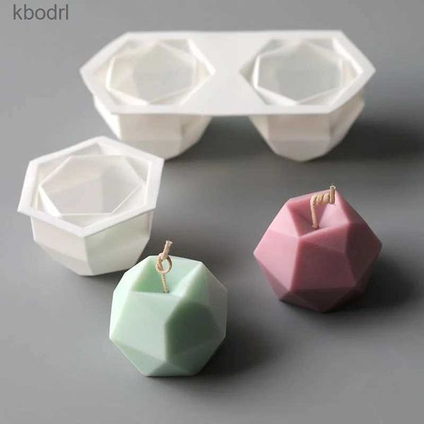 Strumenti artigianali Rhombus Bandele Mago Magic Ball Cube Geometrica MOUSSE CHILIBOSE MOUSSE CANDELLO SILICO MOLTA CANDELLO KIT FONDANT YQ240115