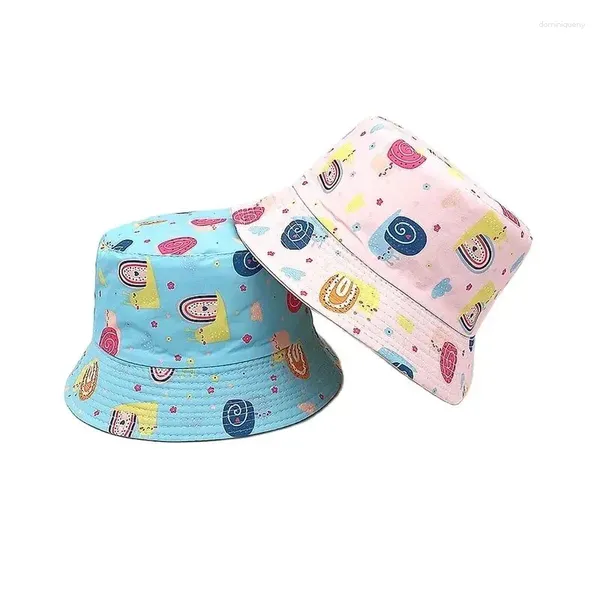 Berretti Cappello da pescatore con stampa animalier in poliestere quattro stagioni Cappello da sole da viaggio per esterno per bambino ragazzo e ragazza 95