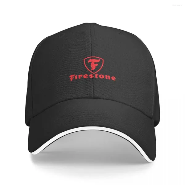 Ballkappen Firestone Red Logo Baseball Cap Boonie Hats Weihnachten Herren Damen