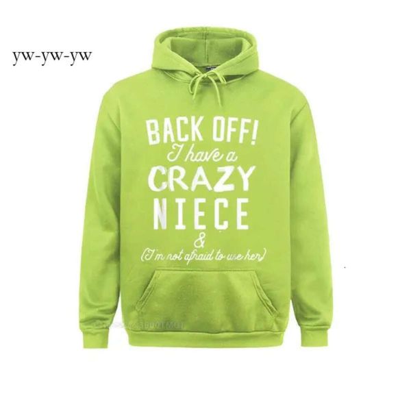 Herren-Kapuzenpullover, Sweatshirts, Herren-Kapuzenpullover, langärmelig, Damen-Sweatshirts, lustiger Tante-Onkel-Kapuzenpullover, übergroßer Kapuzenpullover „Back Off I Have A Crazy Nichte“, bequeme Kapuzen 6259 5056