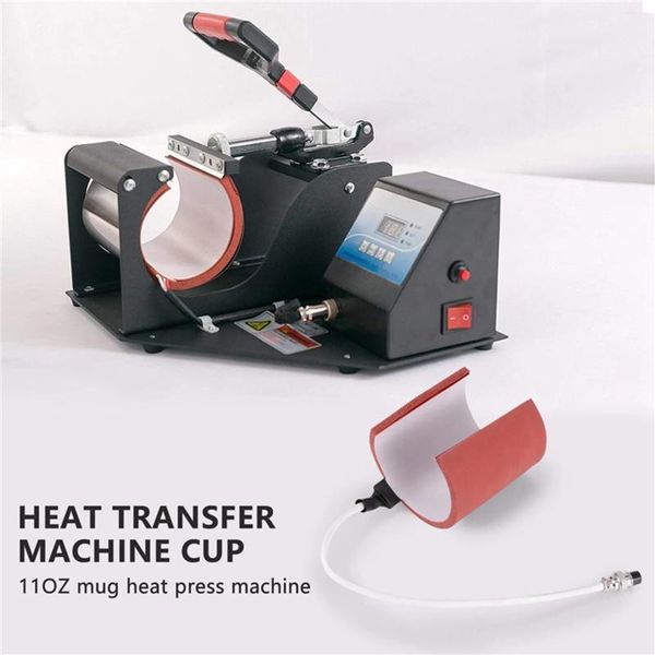Máquina de sublimação de tigelas, almofada de aquecimento de caneca de silicone, peças de prensa térmica para impressão de canecas, 7.5-9.5cm, copos de 11oz, 110v/220v