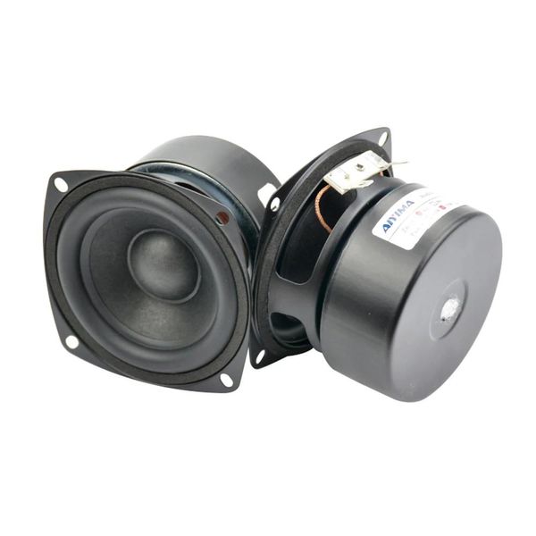 Alto-falantes aiyima 2pcs alto-falantes de gama completa 3 polegadas 4ohm 15w alto-falante subwoofer tweeter hifi música fm rádio home sistema de vídeo alto-falante