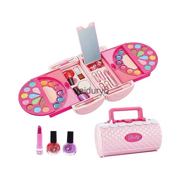 Set di trucchi per ragazze di moda di bellezza Set di cosmetici per principessa per bambini Fai finta di giocare a truccare i giocattoli per ldren Vestire la principessa Vaiduryb non tossico