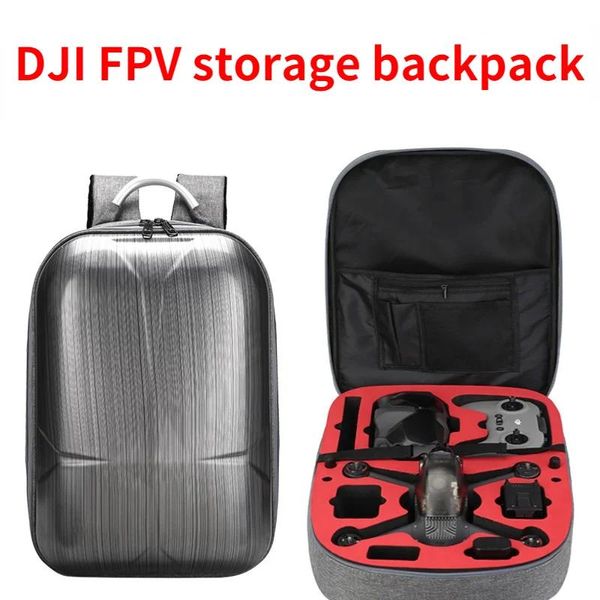 Accessori Adatto per Dji Fpv Suit Zaino portaoggetti Zaino da viaggio Borsa per drone Zaino Valigia a tracolla Mini valigie Borse Fotocamera Droni Foto