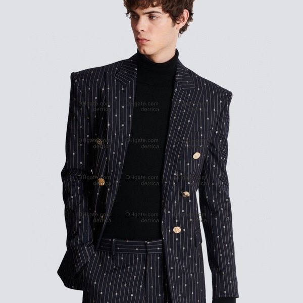 Designer Uomo Blazer Cappotto Giacca abbigliamento Business Casual Slim Fit Abito formale Blazesr Uomo Abiti Stili top