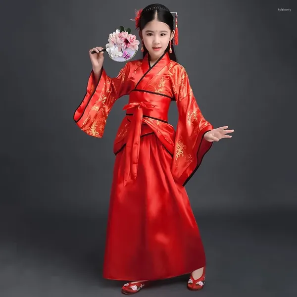 Stage Wear Costume tradizionale da ragazza kimono giapponese | Bambini - Danza popolare cinese