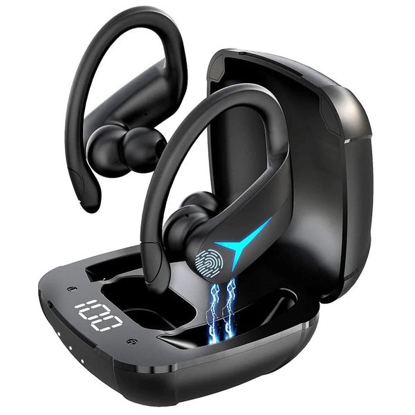 Kopfhörer TWS Drahtlose Kopfhörer IPX7 Wasserdichte Headset LED Display 9D Stereo Bluetooth 5,1 Sport Kopfhörer 36H Wiedergabe Für Xiaomi iPhone