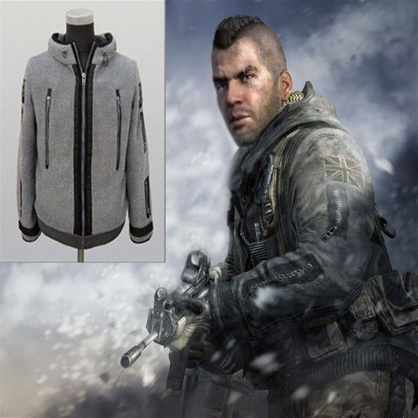 Куртка с капюшоном оперативной группы, современная военная куртка с капюшоном с призраком, карнавальный костюм TF 141, высокое качество Gift281M