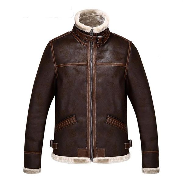 Neue 2020 hochwertige neue Resident Evil 4 Leon Kennedy Lederjacke Cosplay Kostüm Kunstpelzmantel für Männer Plus Größe S-4XL278c