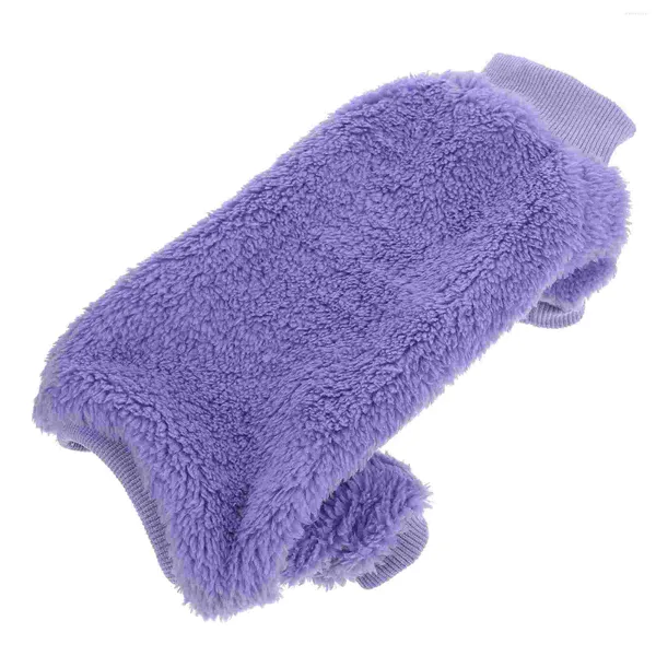 Costumi per gatti Vestiti a quattro gambe Costume Peluche Traspirante Cappotto termico caldo carino Abbigliamento per animali Abiti comodi Abiti