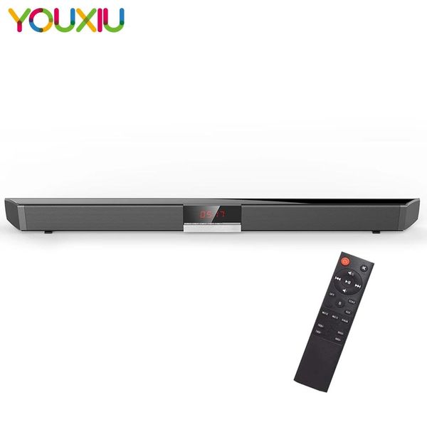 Altoparlanti Home Theater TV Soundbar 40W Wireless 5.0 Bluetooth Altoparlanti Bluetooth Subwoofer incorporato Hifi Colonna stereo Soundbar surround con telecomando